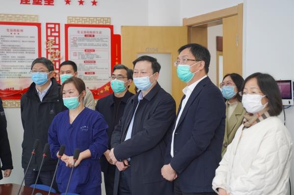 黄敏刚一行调研核工业总医院